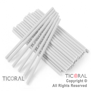 PALITO PARA CHUPETIN COLORES BLANCO 10 CM x 50